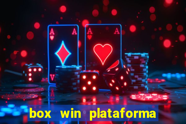 box win plataforma de jogos